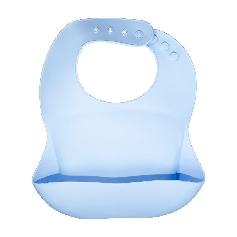 Adjustable silicone baby bib, view 9