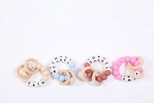 Personalized Beaded Rings
