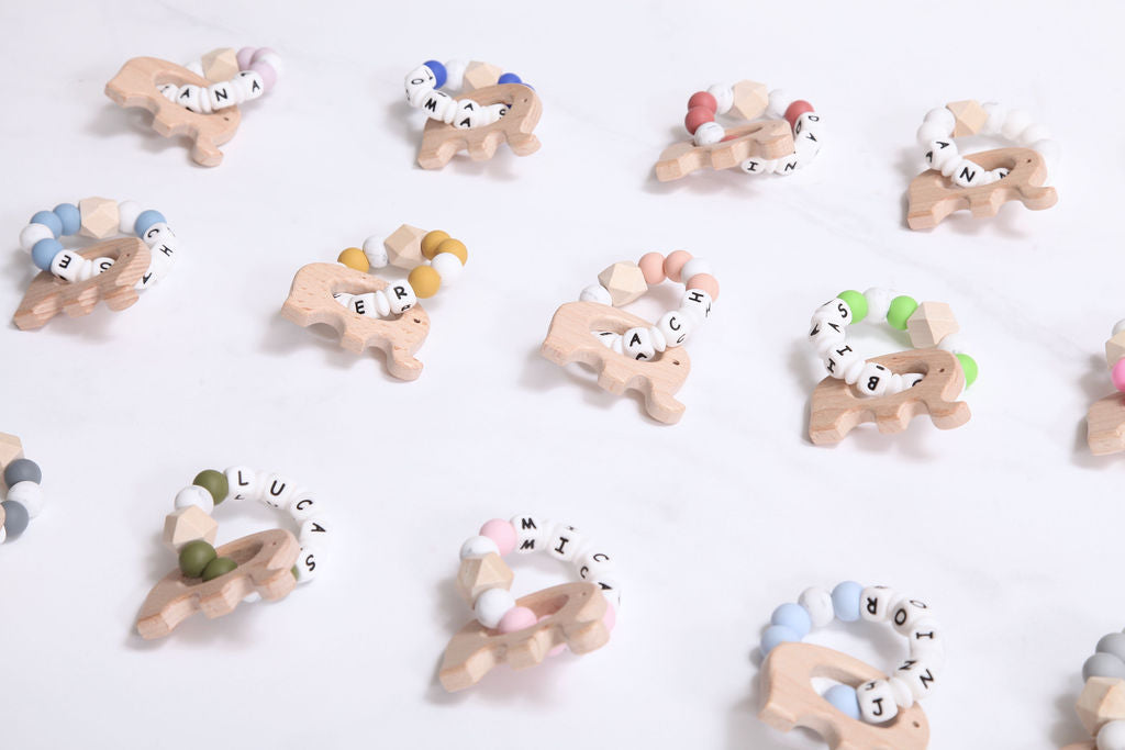 Personalized Silicone Teething Rings