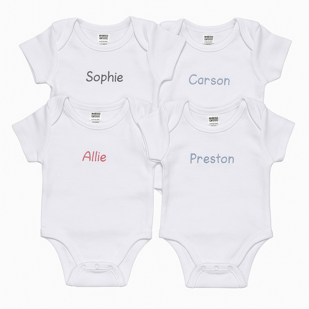 Embroidered Onesie
