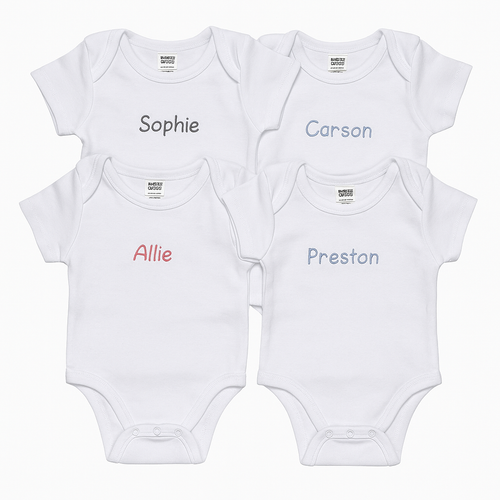 Personalized Baby Embroidered Onesie