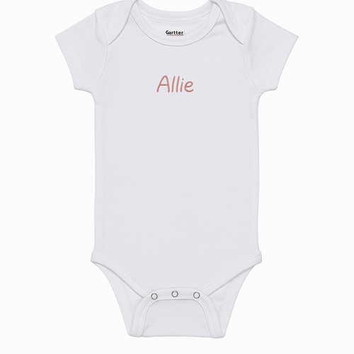 Personalized Baby Embroidered Onesie
