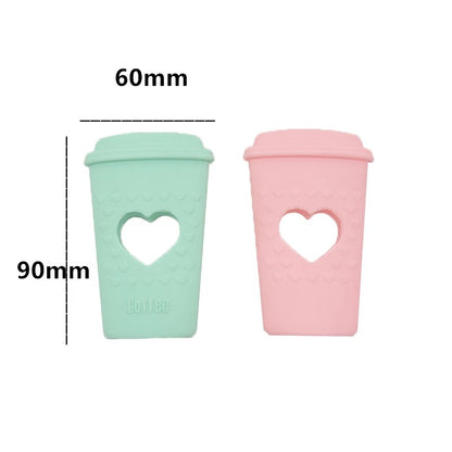 baby coffee cup teething relief