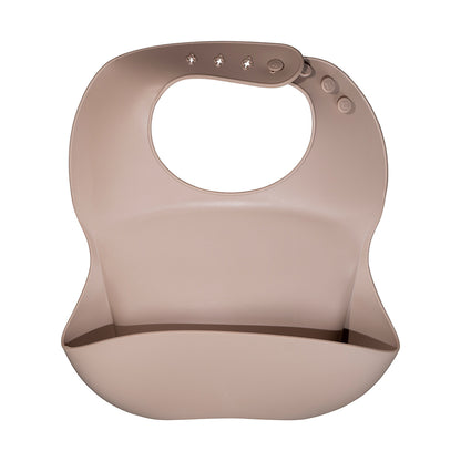 Adjustable silicone baby bib, view 7