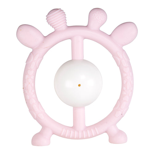 Silicone Giraffe Rattle