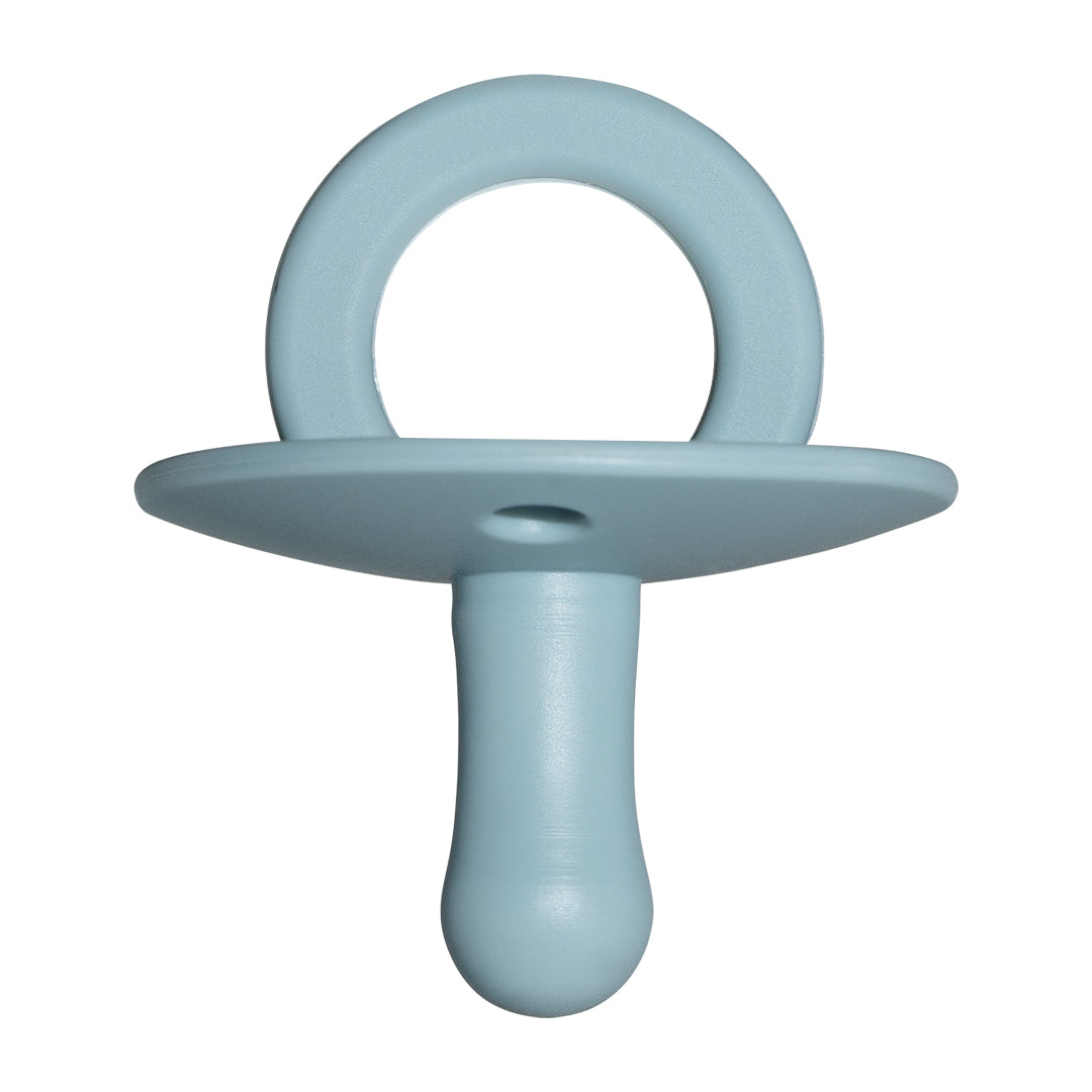 One-piece silicone baby pacifier, view 9