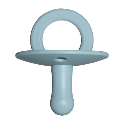 One-piece silicone baby pacifier, view 9