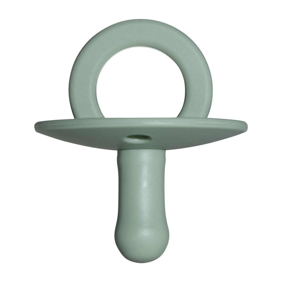 One-piece silicone baby pacifier, view 11