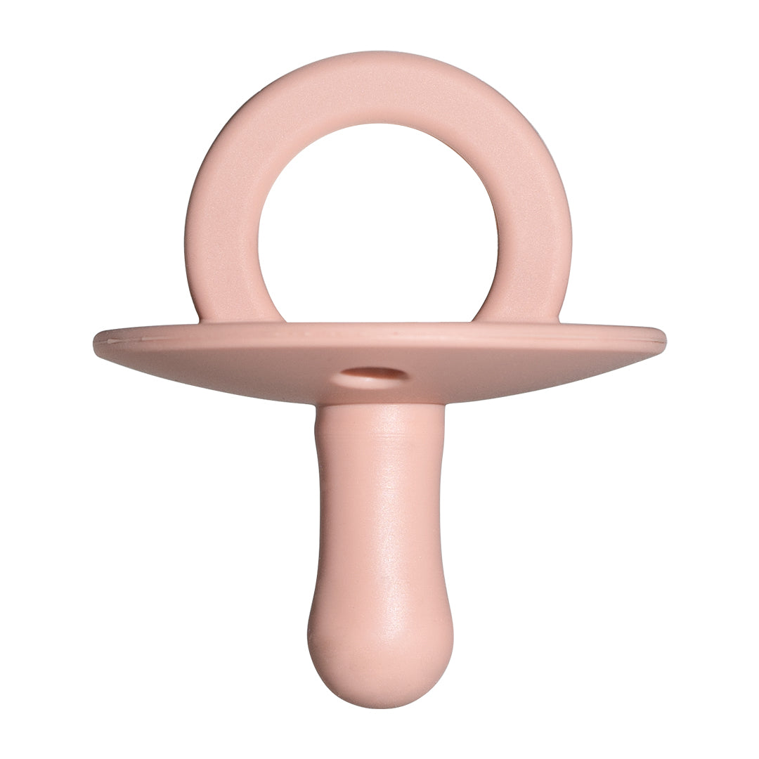 One-piece silicone baby pacifier, view 12