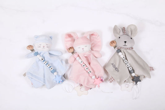 The Little Comfort personalized baby gift set